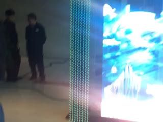 透明led 室内室外都可以用 — 透明led 数字展厅项目
