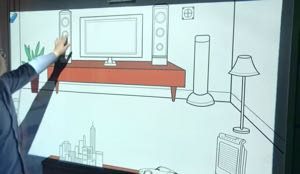 墙面触摸 智能控制 — 许昌 数字展厅项目