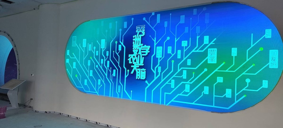 嘉兴秀洲农业数字智慧中心展厅 完工 — 现场照片 8